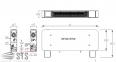 Пристінний фанкойл Mycond Silver Glass Low MC-SGL-200T2 0.60 хол*0.84 тепл кВт 4