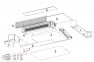  Пристінний фанкойл Mycond Silver Glass MC-SG-600T2   2.70 хол*3.20 тепл кВт 7