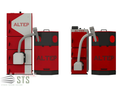 Котел на твердом топливе Duo Uni Pellet Plus 27 кВт ALTEP (с горелкой Altep)