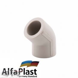 Угол Alfa Plast  45°